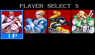 Captain Commando  Gameplay