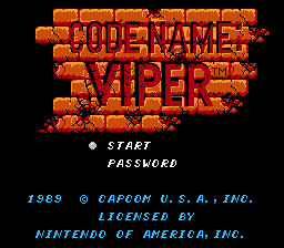 Code Name: Viper  Gameplay