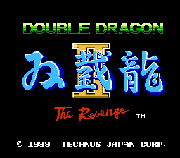 Double Dragon II - The Revenge (NES)  Gameplay