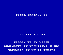 Final Fantasy II  Gameplay
