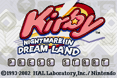 Kirby: Nightmare in Dream Land Gameplay