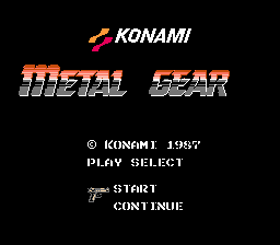 Metal Gear  Gameplay