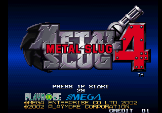 Metal Slug 4