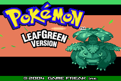 Pokemon - LeafGreen Gameplay