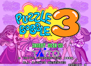Puzzle Bobble 3 Gameplay