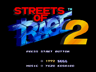 Streets of Rage 2 Gameplay