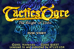 Tactics Ogre: The Knight of Lodis Gameplay